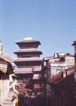 Kathmandu : Vue de Monumental Lodge