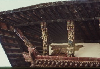 Temple sur route de Swayambu